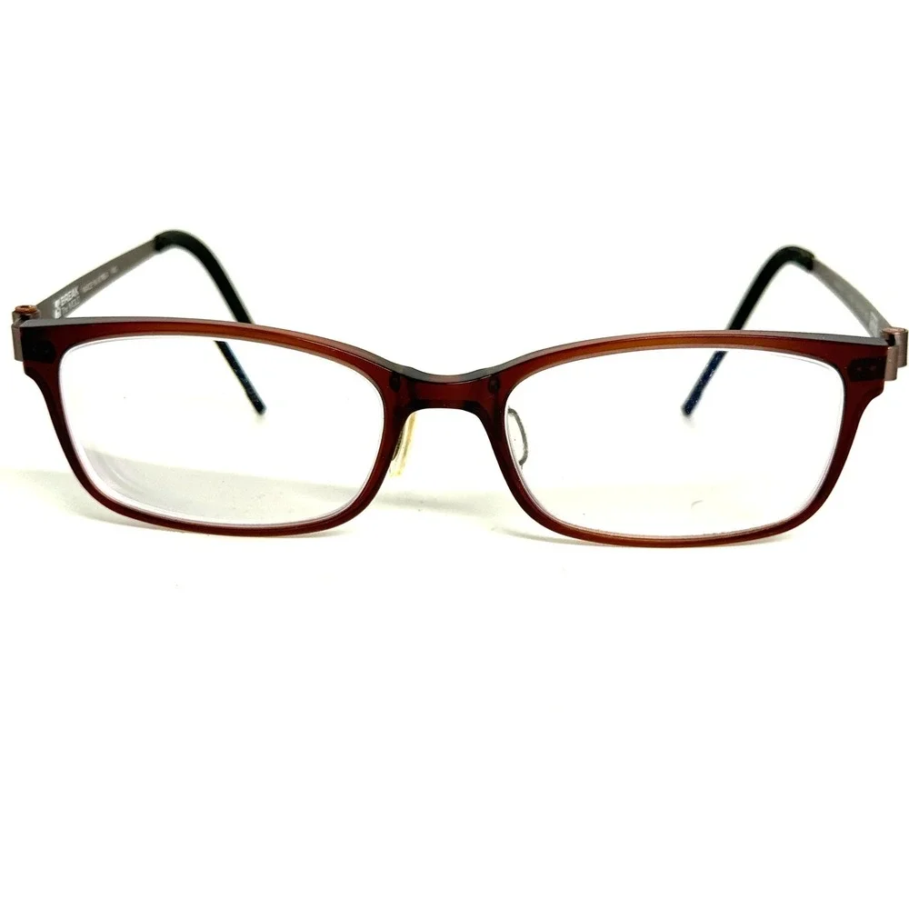 Break The‎ Mold BM-018 Col. 02 Eyeglasses Frames Brown Rectangle 54-18-140 Korea